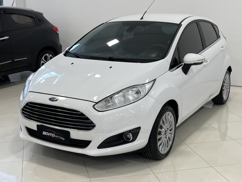 fiesta 1.6 titanium hatch 16v flex 4p automatico 2016 bento goncalves