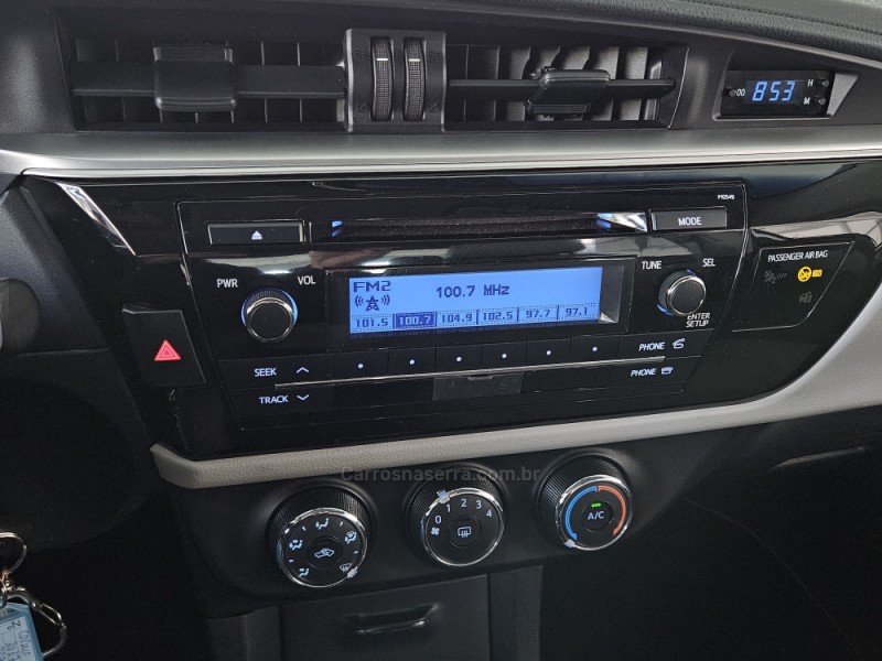 COROLLA 1.8 GLI UPPER 16V FLEX 4P AUTOMÁTICO - 2017 - TAPEJARA