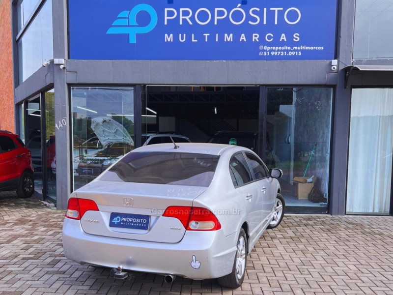 CIVIC 1.8 LXS 16V FLEX 4P AUTOMÁTICO - 2007 - ESTâNCIA VELHA