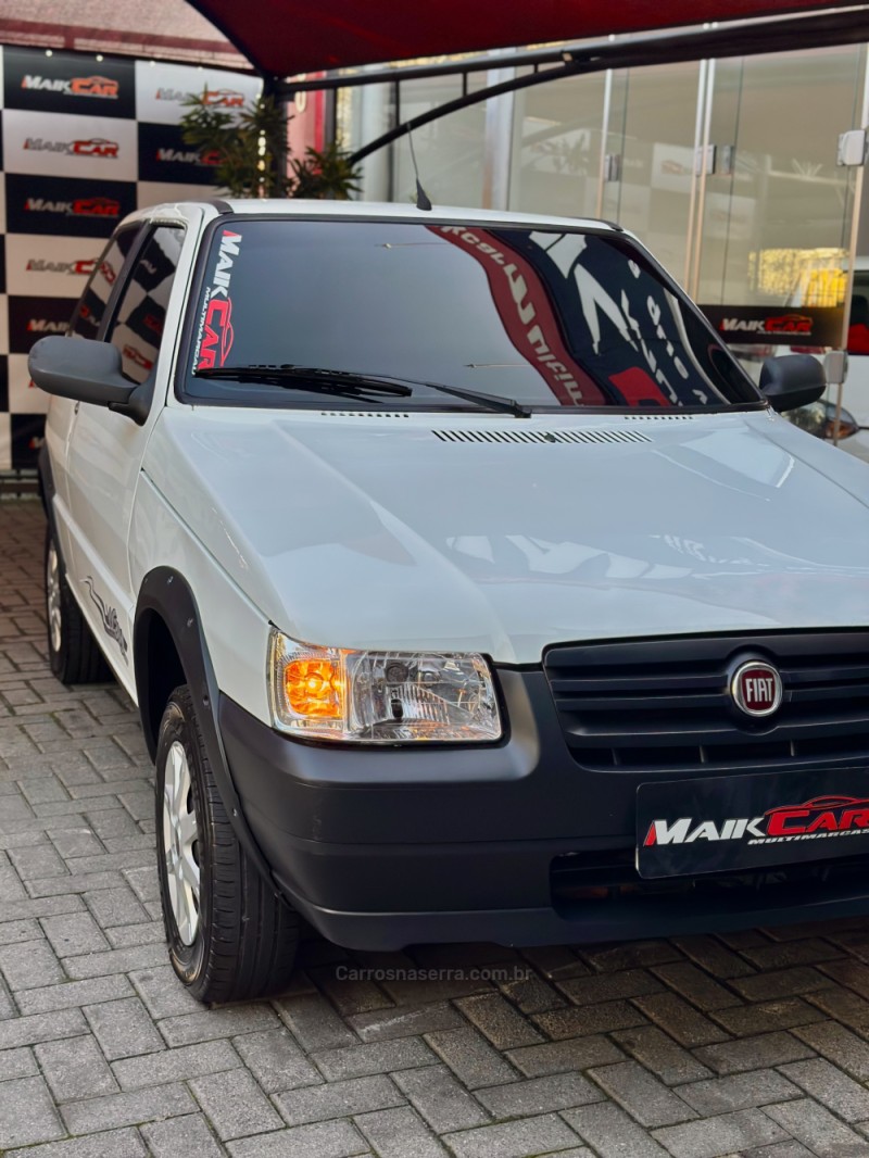 UNO 1.0 MPI MILLE WAY ECONOMY 8V FLEX 2P MANUAL - 2012 - ESTâNCIA VELHA