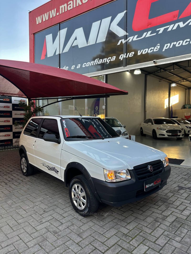 UNO 1.0 MPI MILLE WAY ECONOMY 8V FLEX 2P MANUAL - 2012 - ESTâNCIA VELHA