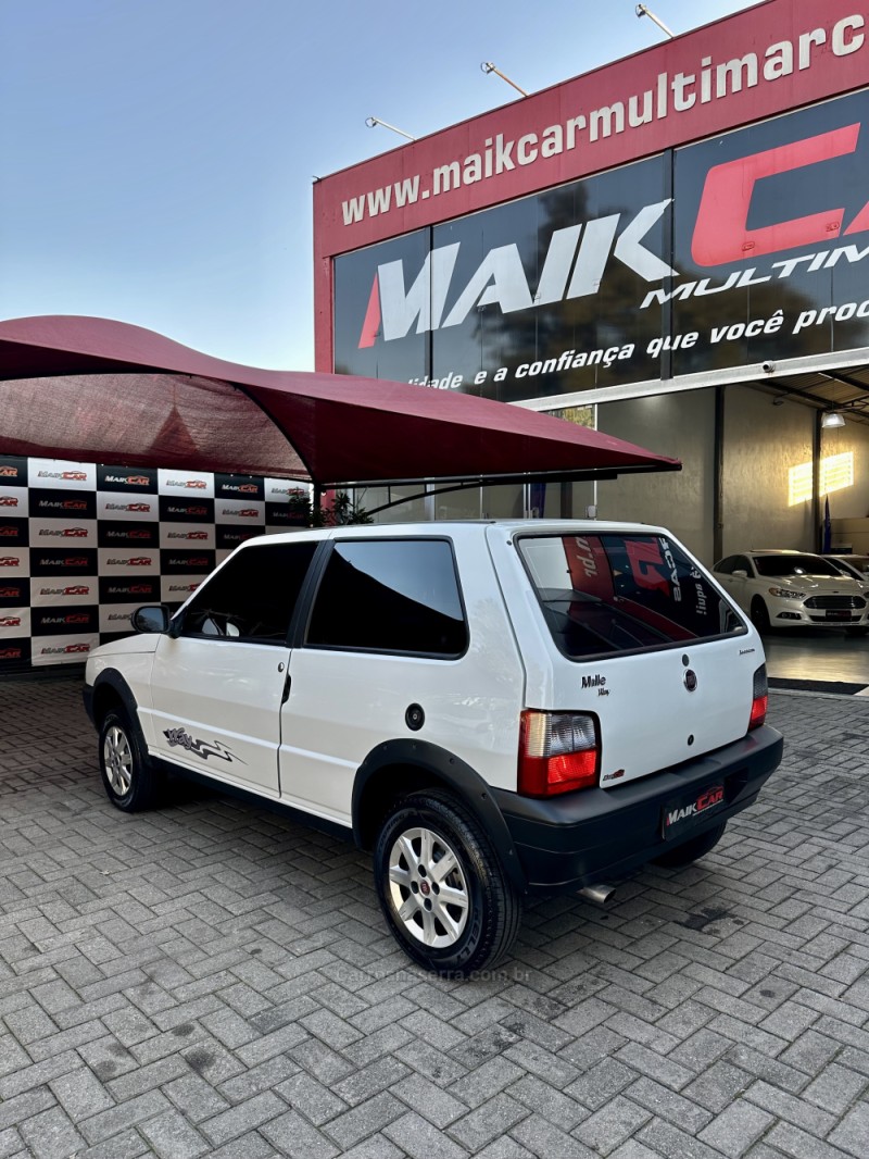 UNO 1.0 MPI MILLE WAY ECONOMY 8V FLEX 2P MANUAL - 2012 - ESTâNCIA VELHA