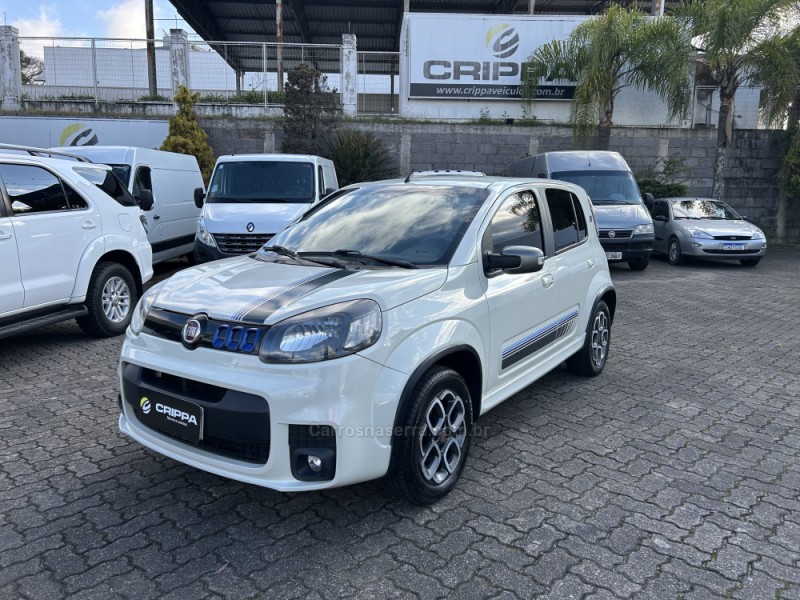 uno 1.4 evo sporting se blue edition 8v flex 4p automatizado 2016 farroupilha