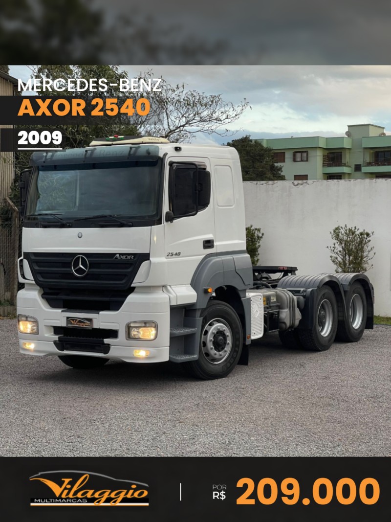 axor 2540 s 6x2 2009 caxias do sul