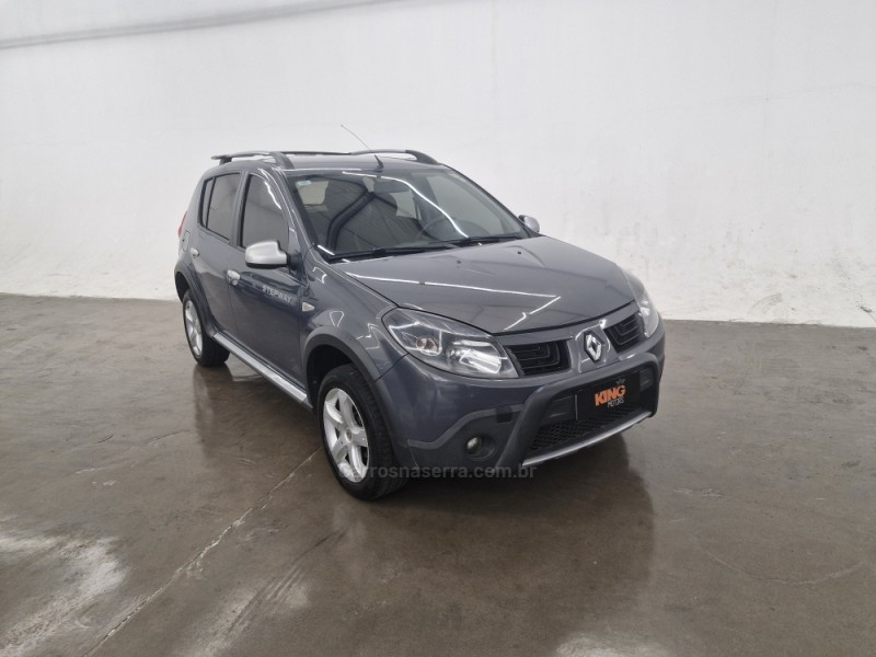 sandero 1.6 stepway 16v flex 4p manual 2009 caxias do sul