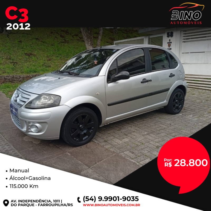 c3 1.4 i glx 8v flex 4p manual 2012 farroupilha