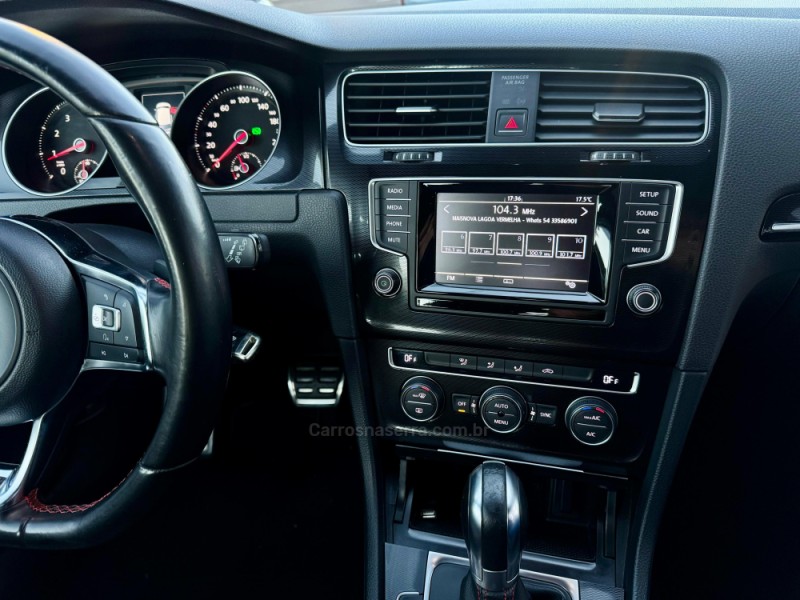 GOLF 2.0 GTI HIGHLINE 16V GASOLINA 4P AUTOMÁTICO - 2015 - LAGOA VERMELHA