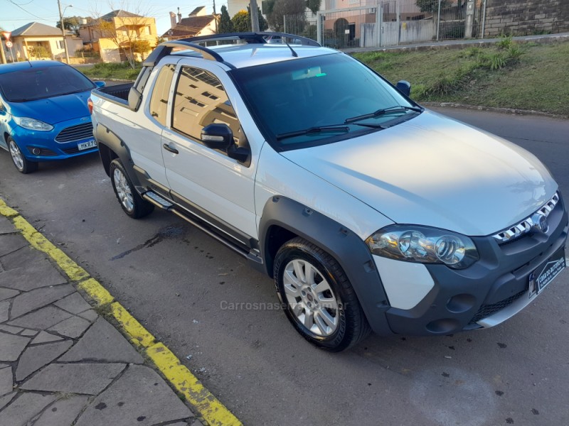 STRADA 1.8 MPI ADVENTURE CE 8V FLEX 2P MANUAL - 2014 - NOVA PRATA