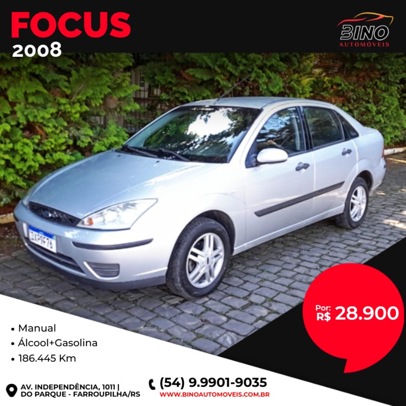 FOCUS 2.0 FC 16V GASOLINA 4P MANUAL