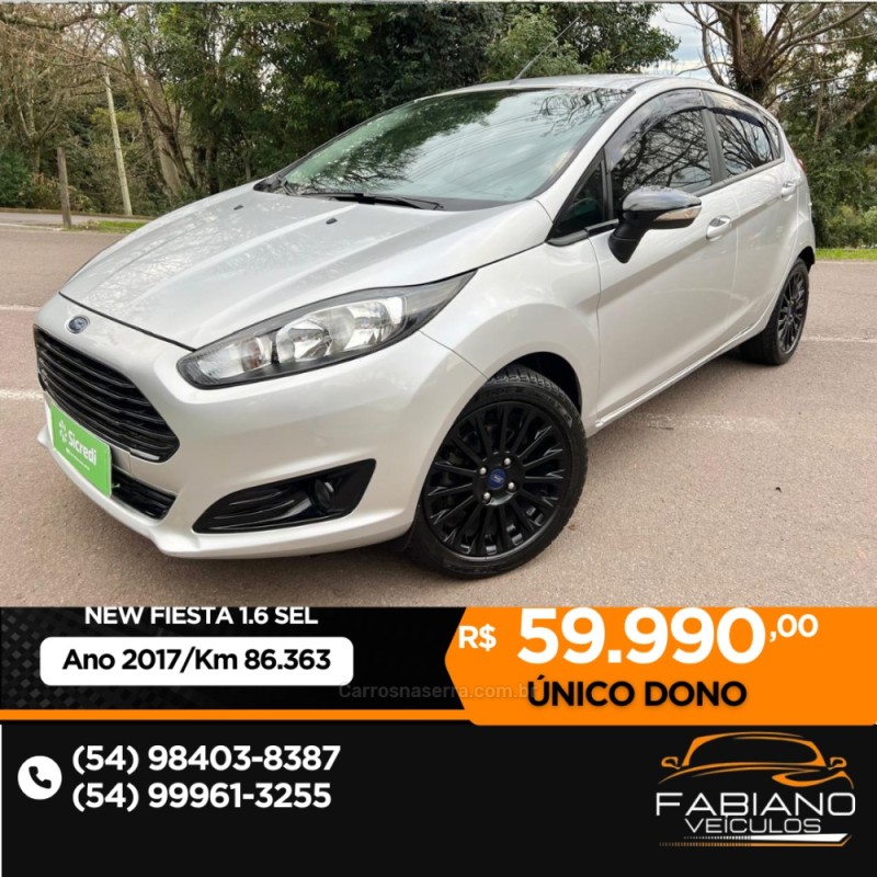 FIESTA 1.6 SEL HATCH 16V FLEX 4P MANUAL