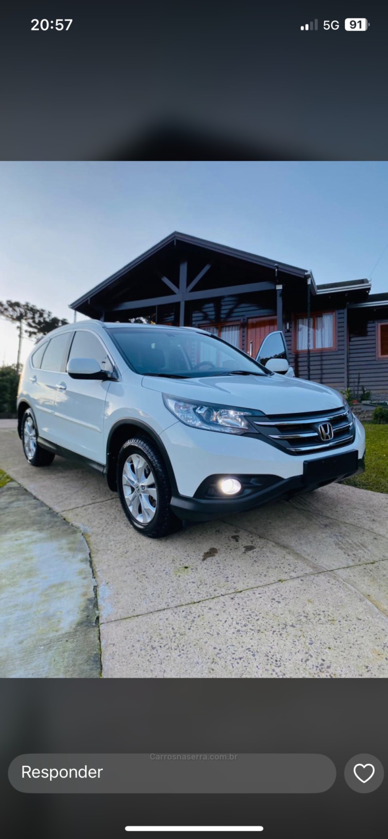 CRV 2.0 EXL 4X4 16V FLEX 4P AUTOMÁTICO