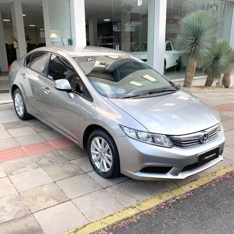 CIVIC 1.8 LXS 16V FLEX 4P MANUAL - 2014 - FLORES DA CUNHA