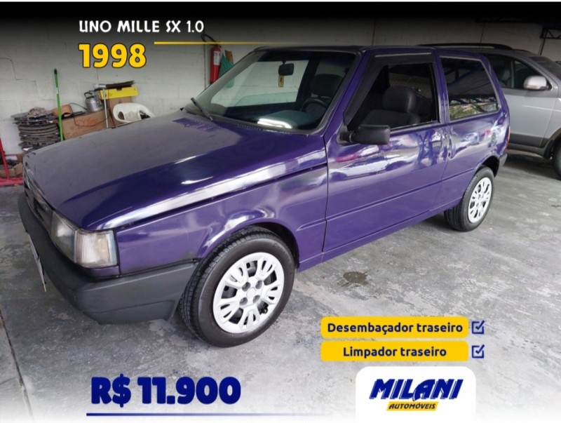 uno 1.0 ie mille sx 8v young gasolina 2p manual 1998 bento goncalves