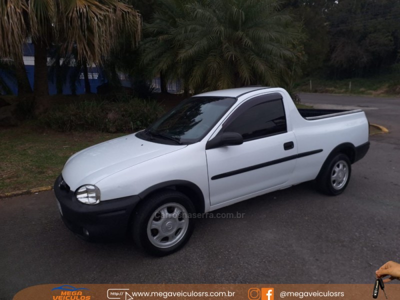CORSA 1.6 MPFI GL CS PICK-UP 8V GASOLINA 2P MANUAL - 2001 - BENTO GONçALVES