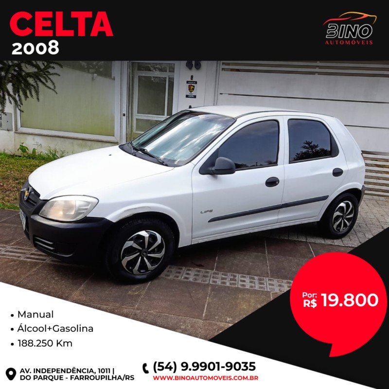 celta 1.0 mpfi life 8v flex 4p manual 2008 farroupilha