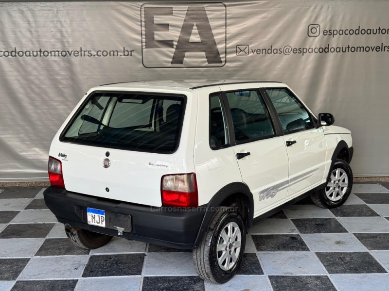 UNO 1.0 MPI MILLE WAY ECONOMY 8V FLEX 4P MANUAL - 2012 - NOVA PRATA