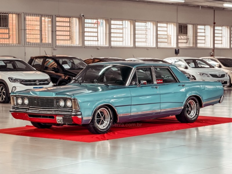 galaxie 4.8 ltd v8 16v gasolina 4p automatico 1977 nova prata