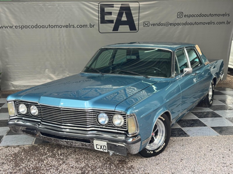 galaxie 4.8 ltd v8 16v gasolina 4p automatico 1977 nova prata