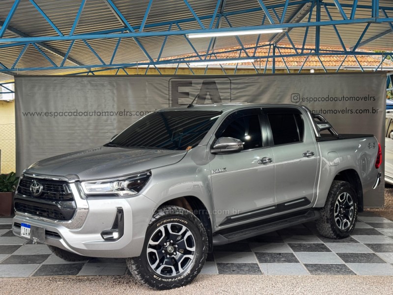 hilux 2.8 srx 4x4 cd 16v diesel 4p automatico 2021 nova prata