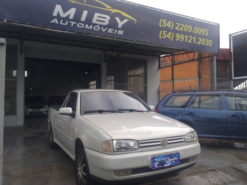 SAVEIRO 1.6 MI CL CS 8V GASOLINA 2P MANUAL G.II - 2000 - CAXIAS DO SUL