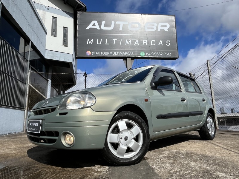 clio 1.0 privilege 16v gasolina 4p manual 2002 caxias do sul