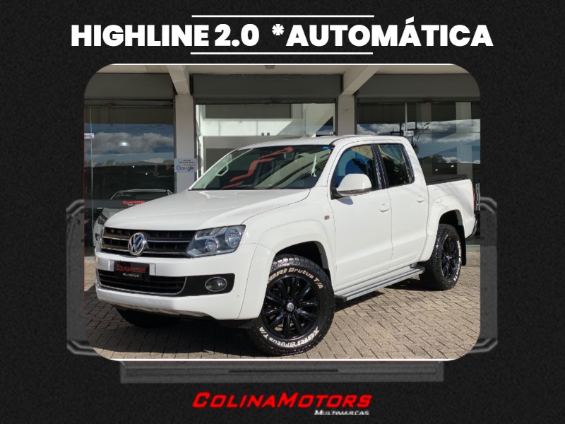 amarok 2.0 highline 4x4 cd 16v turbo intercooler diesel 4p automatico 2013 caxias do sul