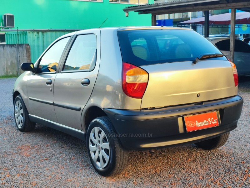 PALIO 1.0 MPI ELX GASOLINA 4P MANUAL - 2002 - FARROUPILHA