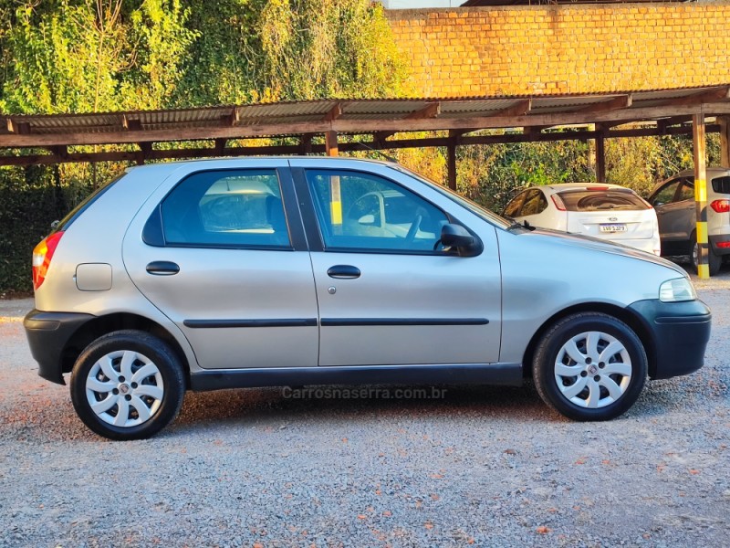 PALIO 1.0 MPI ELX GASOLINA 4P MANUAL - 2002 - FARROUPILHA