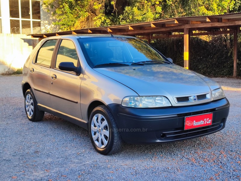 PALIO 1.0 MPI ELX GASOLINA 4P MANUAL - 2002 - FARROUPILHA