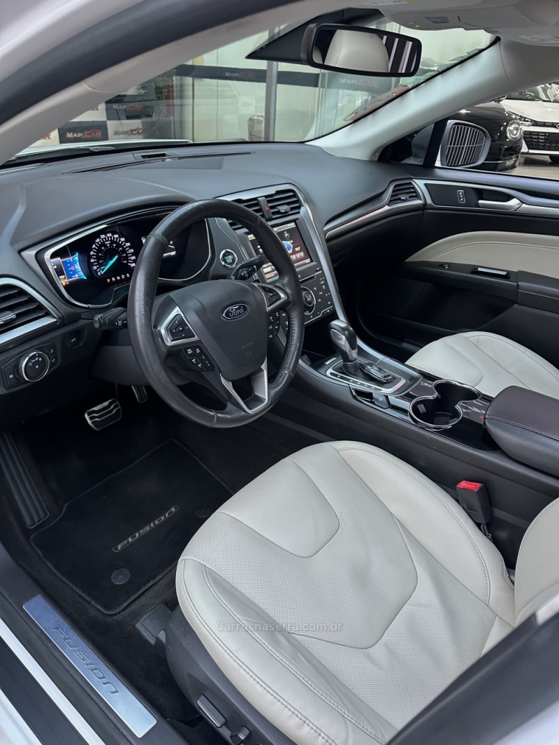 FUSION 2.0 TITANIUM AWD 16V GASOLINA 4P AUTOMÁTICO - 2015 - ESTâNCIA VELHA