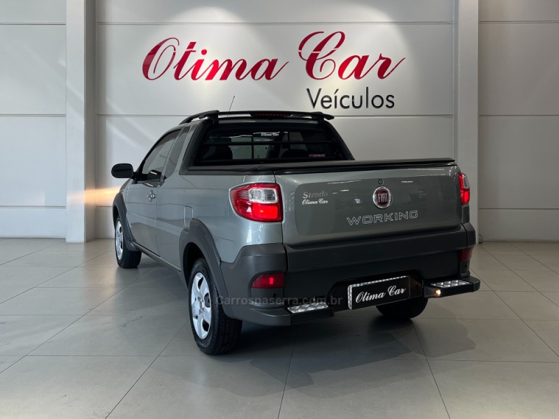 STRADA 1.4 MPI HARD WORKING CE 8V FLEX 2P MANUAL - 2017 - FLORES DA CUNHA