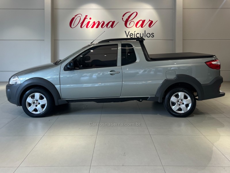 STRADA 1.4 MPI HARD WORKING CE 8V FLEX 2P MANUAL - 2017 - FLORES DA CUNHA