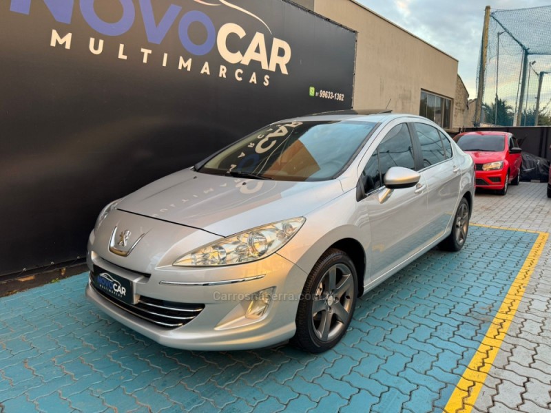 408 2.0 feline 16v flex 4p automatico 2012 estancia velha