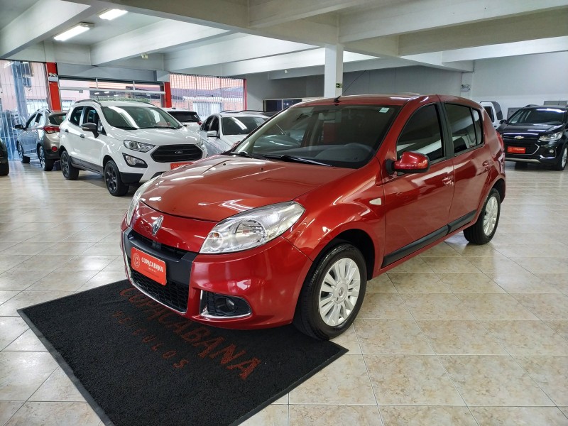 sandero 1.6 privilege 16v flex 4p automatico 2012 caxias do sul