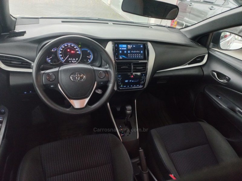YARIS 1.5 XL PLUS CONNECT 16V FLEX 4P AUTOMÁTICO - 2021 - TAQUARA