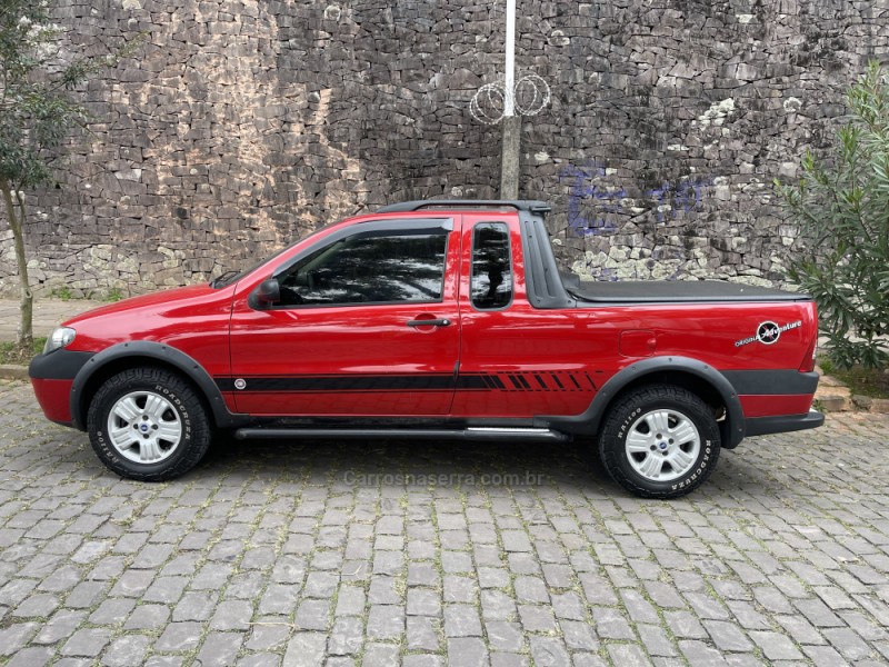strada 1.8 mpi adventure ce 16v flex 2p manual 2007 caxias do sul