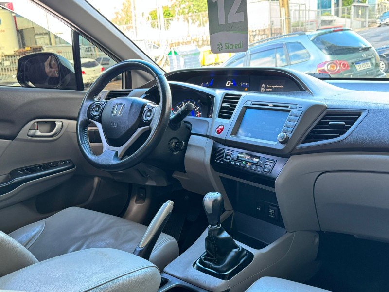 CIVIC 1.8 LXS 16V FLEX 4P MANUAL - 2012 - CAXIAS DO SUL