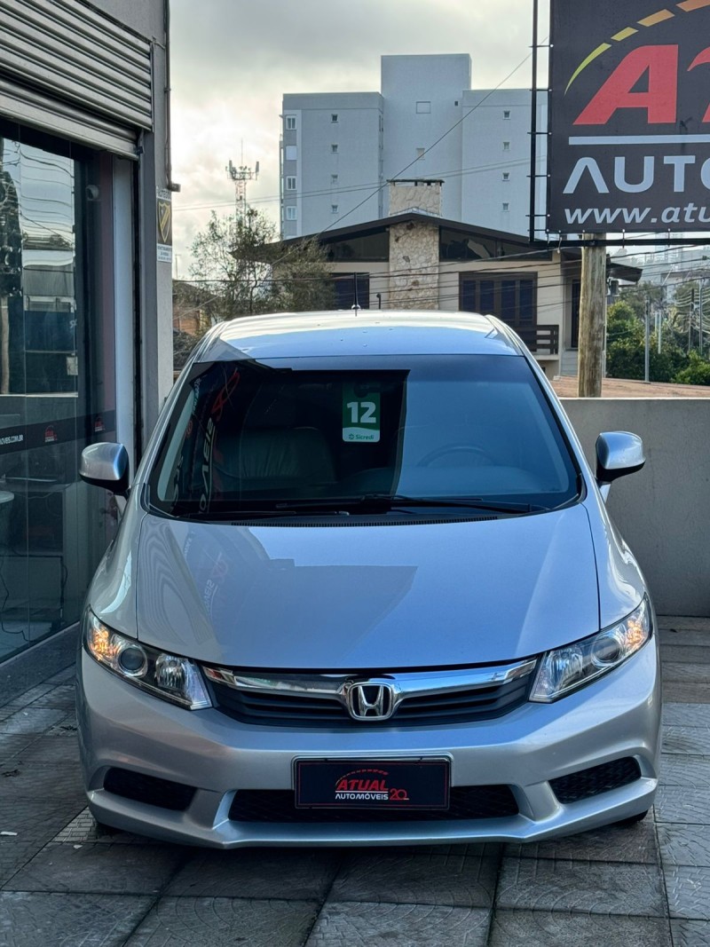 CIVIC 1.8 LXS 16V FLEX 4P MANUAL - 2012 - CAXIAS DO SUL