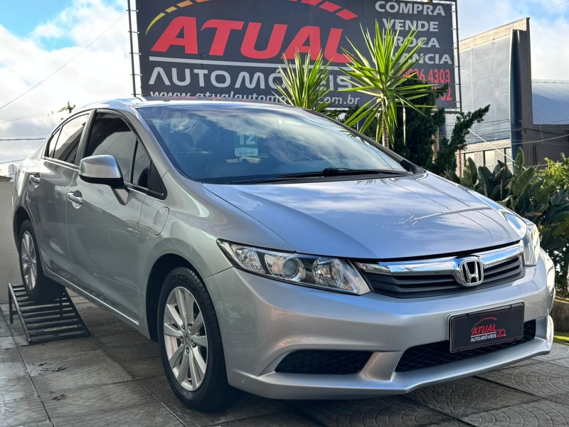 CIVIC 1.8 LXS 16V FLEX 4P MANUAL - 2012 - CAXIAS DO SUL