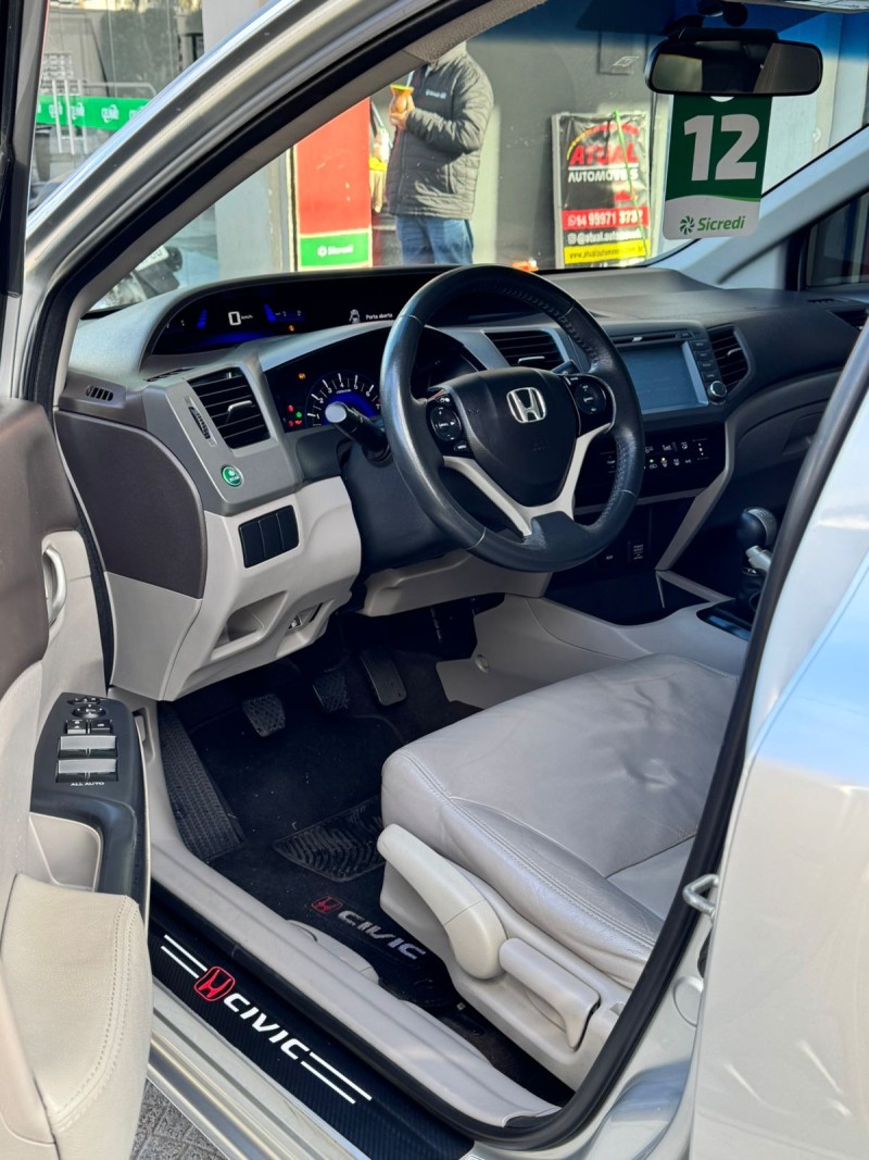 CIVIC 1.8 LXS 16V FLEX 4P MANUAL - 2012 - CAXIAS DO SUL
