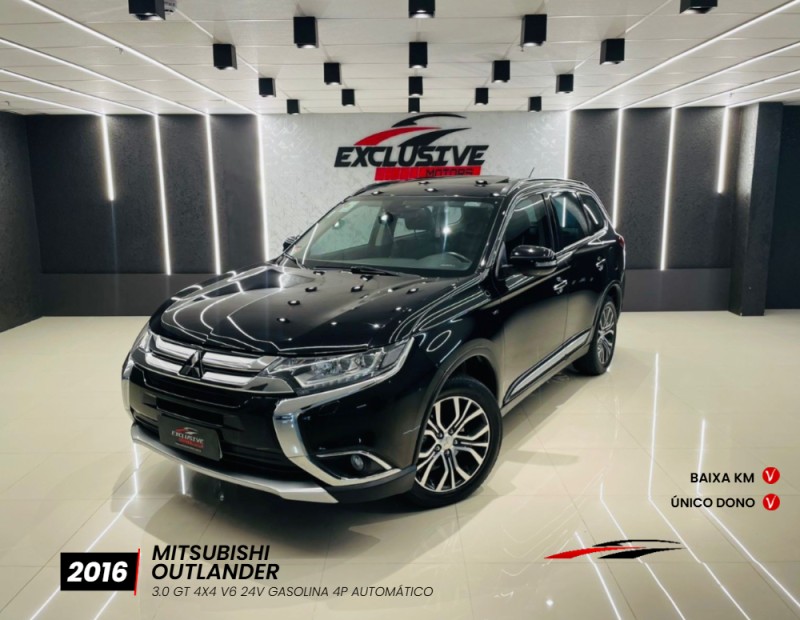 outlander 3.0 gt 4x4 v6 24v gasolina 4p automatico 2016 caxias do sul