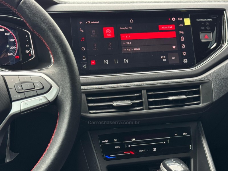 POLO 1.4 GTS 16V TURBO FLEX 4P AUTOMÁTICO - 2025 - LAGOA VERMELHA