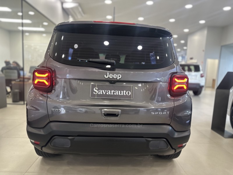 RENEGADE 1.3 SPORT T270 16V TURBO FLEX 4P AUTOMÁTICO - 2022 - CAXIAS DO SUL