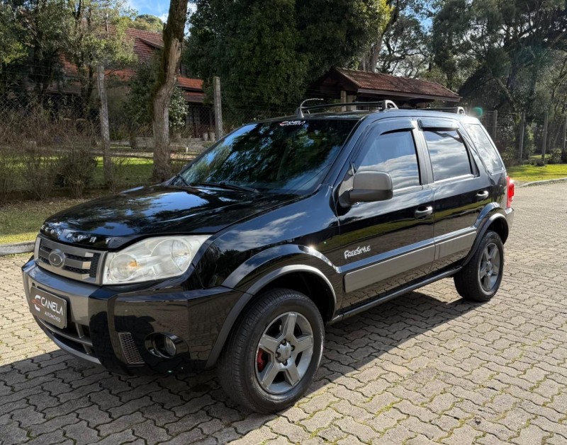ecosport 1.6 xlt 8v flex 4p manual 2008 canela