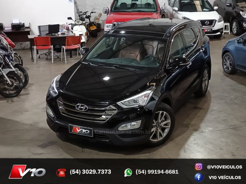 SANTA FÉ 3.3 MPFI 4X4 7 LUGARES V6 270CV GASOLINA 4P AUTOMÁTICO - 2015 - CAXIAS DO SUL