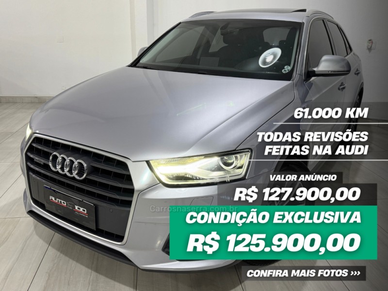 q3 2.0 tfsi ambiente quattro 4p gasolina s tronic 2018 caxias do sul