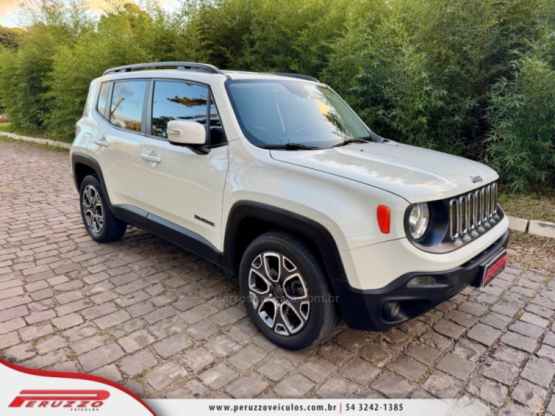 RENEGADE 2.0 16V TURBO DIESEL LONGITUDE 4P 4X4 AUTOMÁTICO - 2016 - NOVA PRATA
