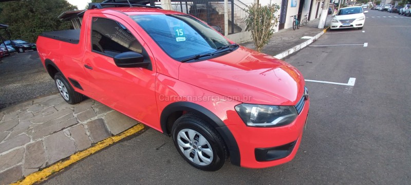 SAVEIRO 1.6 MSI TRENDLINE CS 8V FLEX 2P MANUAL - 2015 - PICADA CAFé