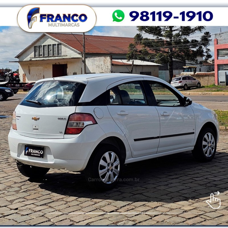 AGILE 1.4 MPFI LT 8V FLEX 4P MANUAL - 2011 - VACARIA