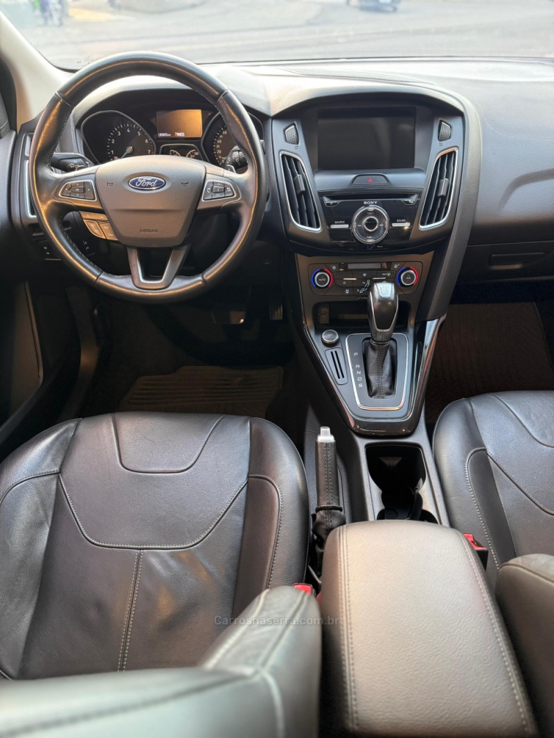 FOCUS 2.0 TITANIUM SEDAN 16V FLEX 4P AUTOMÁTICO - 2017 - CAXIAS DO SUL